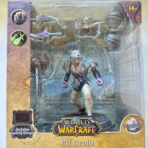 Elf Druid Action Figure - Pink and Tan